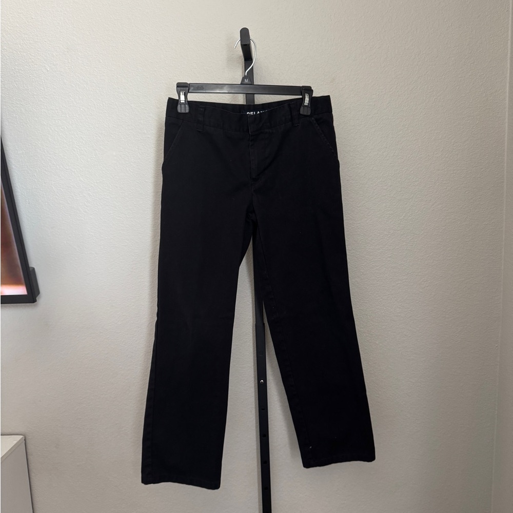 French Toast Kids Black Uniform Bottoms